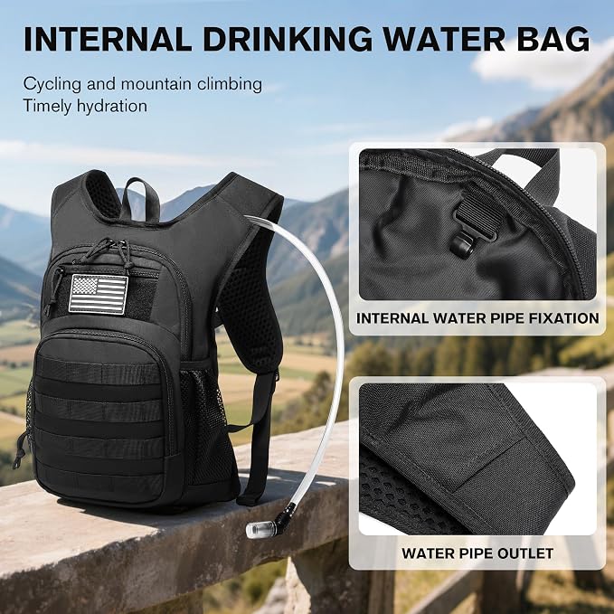 wotony Hydration Backpack with Water Bladder - Image 4