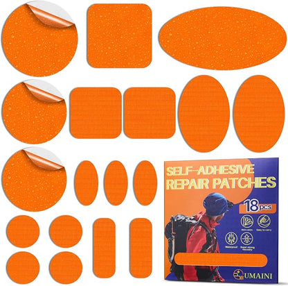 Down Jacket Repair Patch Kit, Outdoor Gear Tenacious Repair Tape, Self Adhesive by Unknown