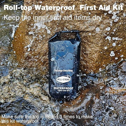 Boat First Aid Kit Waterproof, WELL-STRONG Marine Emergency Kit - Image 6