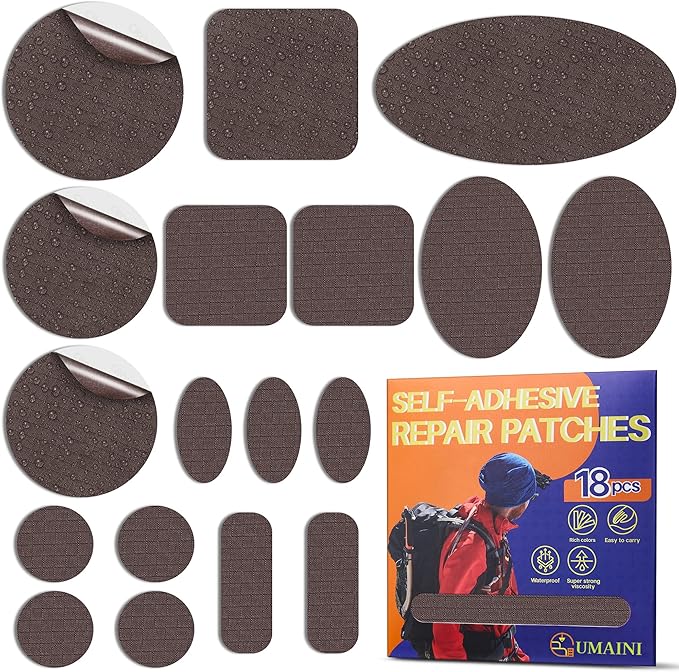 Down Jacket Repair Patch Kit, Outdoor Gear Tenacious Repair Tape, Self Adhesive by Unknown