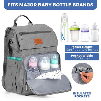 PILLANI Baby Diaper Bag Backpack - Image 4