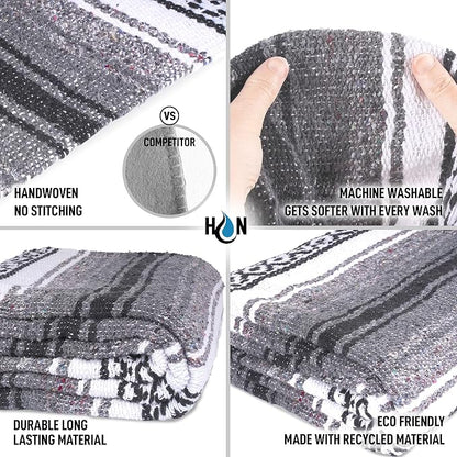 Authentic Extra Large Mexican Blanket - Image 5
