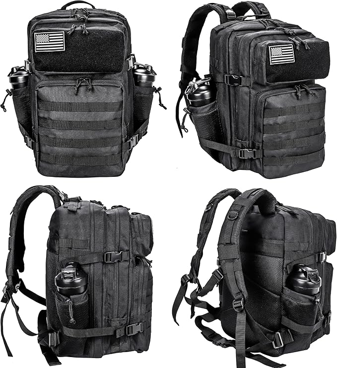LHI Military Tactical Backpack for Men and Women 45L Army 3 Days Assault Pack - Image 2