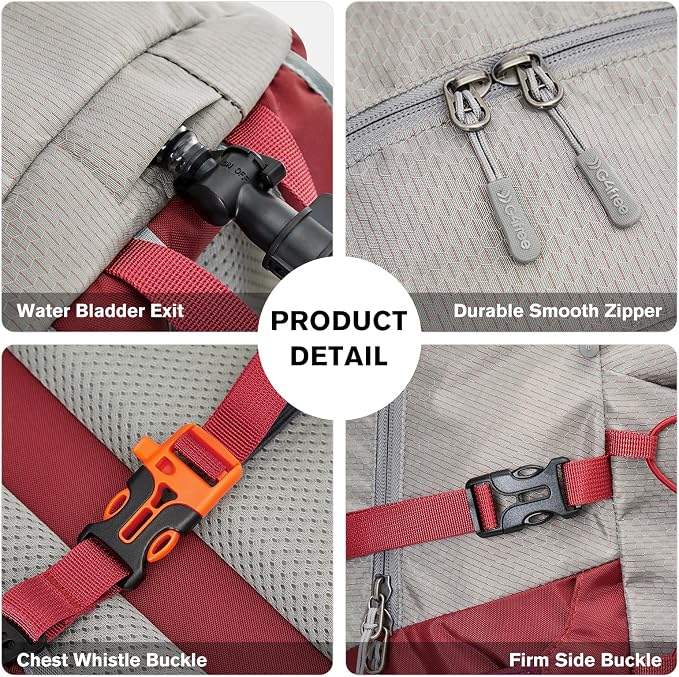 G4Free 30L Lightweight Hiking Backpack - Image 4