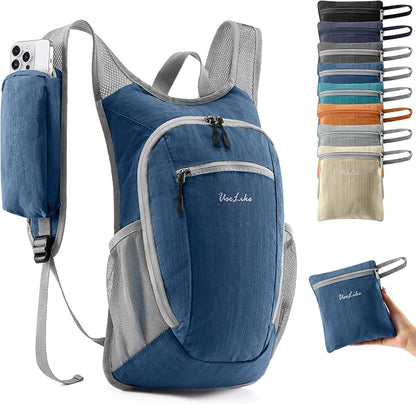Uselike 10L Small Hiking Backpack Travel Daypack Lightweight Packable Back Pack by Uselike