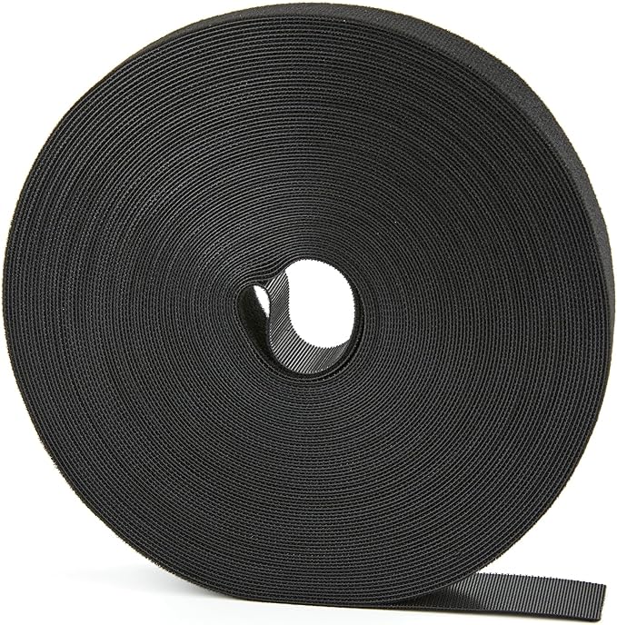70FT x 3/4 inch Hook and Loop Roll, Reusable Fastening Cable Ties, Office and by NBTORCH