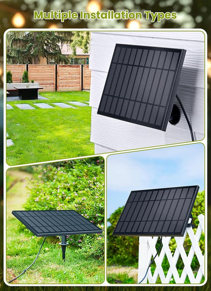 Brightown 208FT Solar String Lights Outdoor Waterproof - Image 7