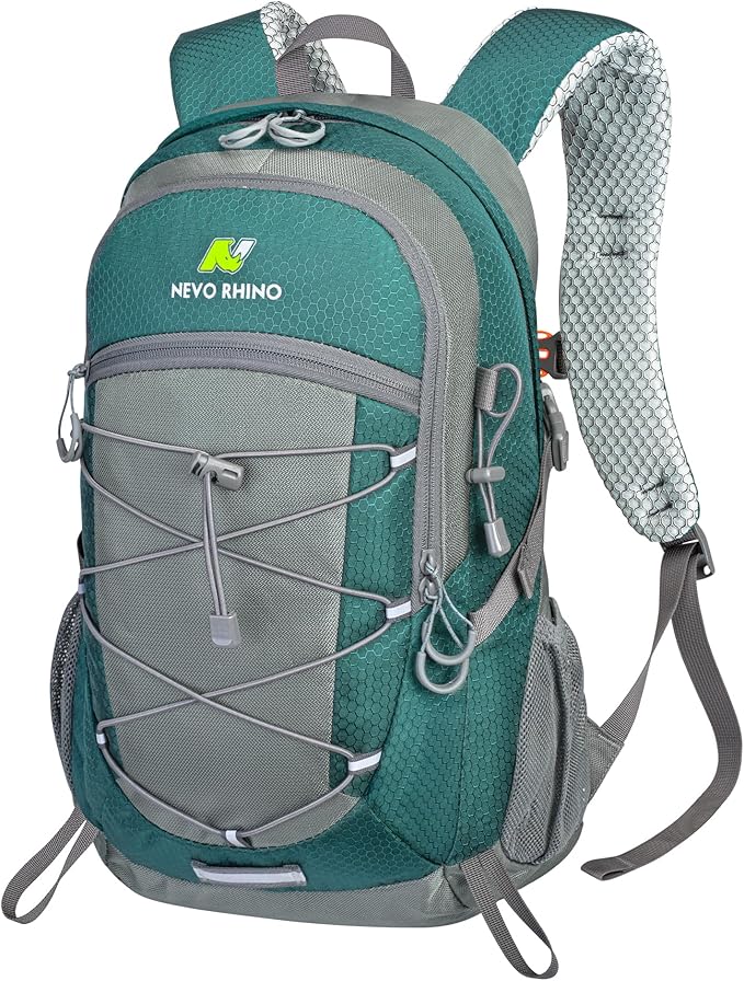 N NEVO RHINO Hiking Backpack 20L Water Resistant Outdoor Day Pack, Lightweight by NNEVORHINO