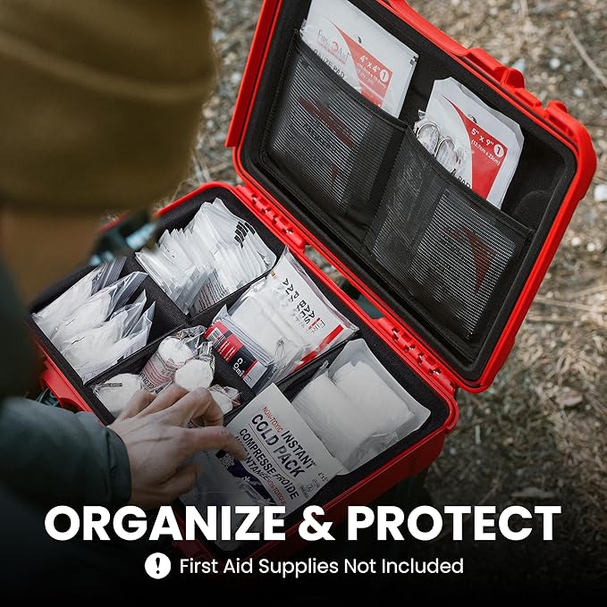 NANUK 910 Waterproof First Aid Box Empty - Image 3