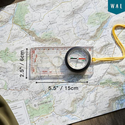 Magnetic Liquid Compass Kit – Professional Hiking Compass - Image 2