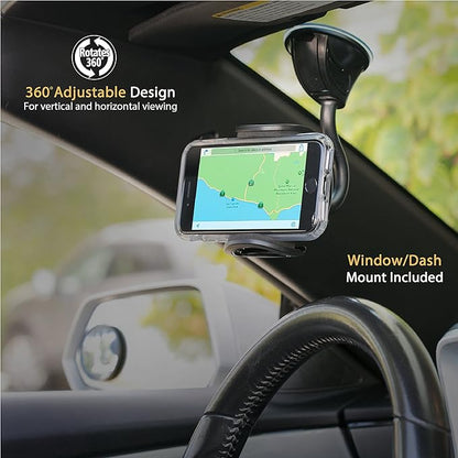 Scosche IHW10-SP1 4-in-1 Car Phone Holder Windshield, Cup Mount - Image 5