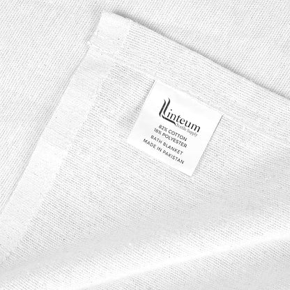 Linteum Textile Cotton Blended Hospital Patient Bath Blanket, Bed Bath Sheet - Image 5