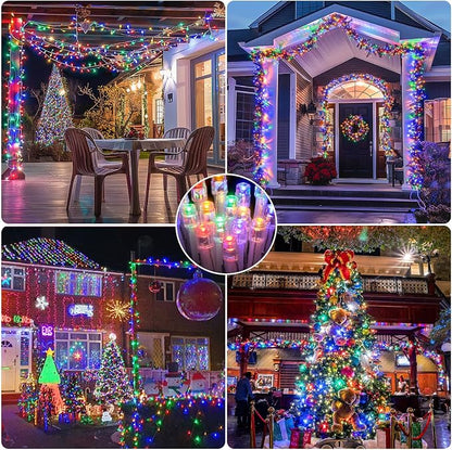 JMEXSUSS 150 LED Christmas Lights Indoor Outdoor Waterproof, 59 ft Connectable - Image 6