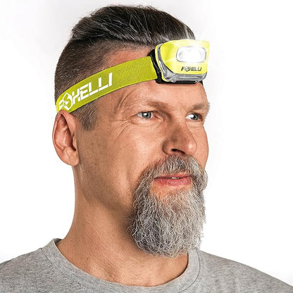 Foxelli LED Headlamp Flashlight by FOXELLI