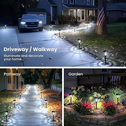 SOLPEX Solar Lights for Outside, Solar Outdoor Pathway Garden Lights Waterproof - Image 4