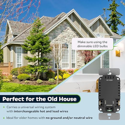 TOPGREENER Motion Sensor Light Switch, Occupancy & Vacancy Motion Sensor Switch - Image 7