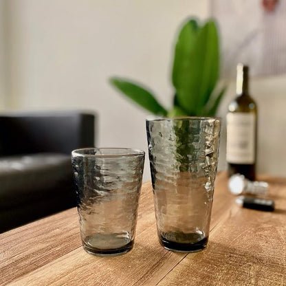 KLIFA- RIPPLE- 16 & 22.5 ounce, Acrylic Tumbler & Highball Drinking Glasses Cups - Image 6