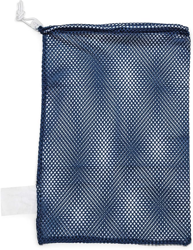 Champion Sports Mesh Equipment Bag – Heavy-Duty Nylon Drawstring Bag by ChampionSports