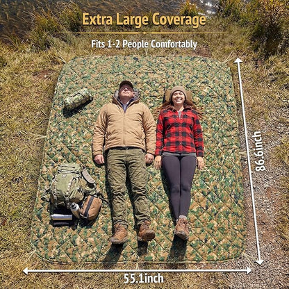 Insulated Camping Blanket | Military Poncho Liner - Image 6