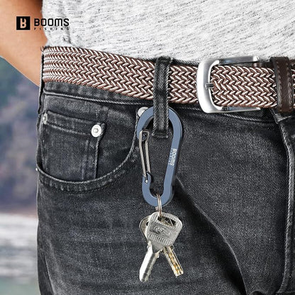 Booms Fishing CC5 Multi-Use Carabiner Clips, 10 Pack 2.7" Small Caribeener Clips - Image 4