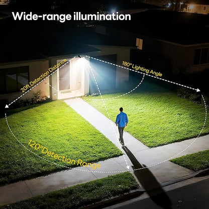 Rechargeable Battery Operated Motion Sensor Light, 4000mAh Battery Powered - Image 6