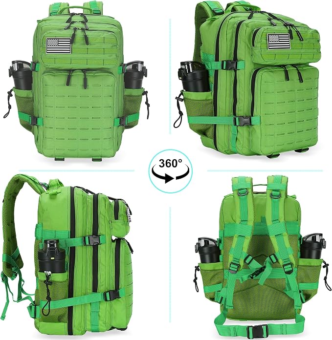 Military Tactical Backpack 45L/25L 3 Day Assault Pack Molle Daypack Hiking - Image 7
