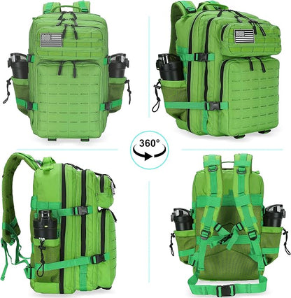 Military Tactical Backpack 45L/25L 3 Day Assault Pack Molle Daypack Hiking - Image 7