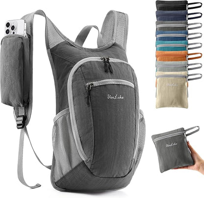 Uselike 10L Small Hiking Backpack Travel Daypack Lightweight Packable Back Pack by Uselike