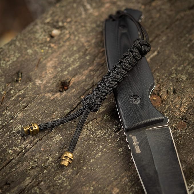 M-Tac Skull Knife Lanyard with Bead – Paracord Lanyard - Image 2