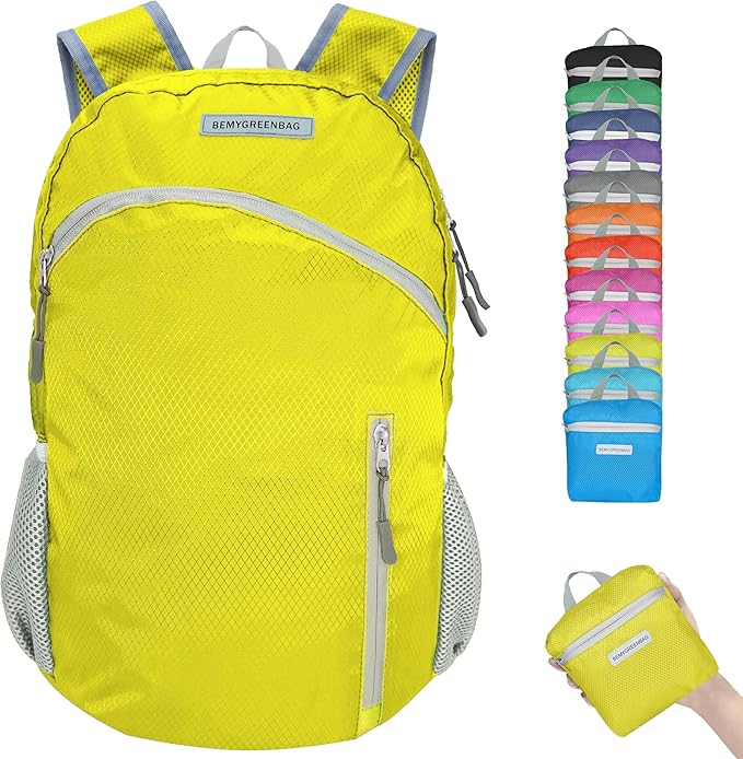 35L Foldable Waterproof Backpack by BEMYGREENBAG