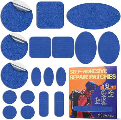 Down Jacket Repair Patch Kit, Outdoor Gear Tenacious Repair Tape, Self Adhesive by Unknown
