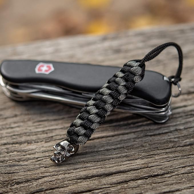 M-Tac Skull Knife Lanyard with Bead – Paracord Lanyard - Image 4