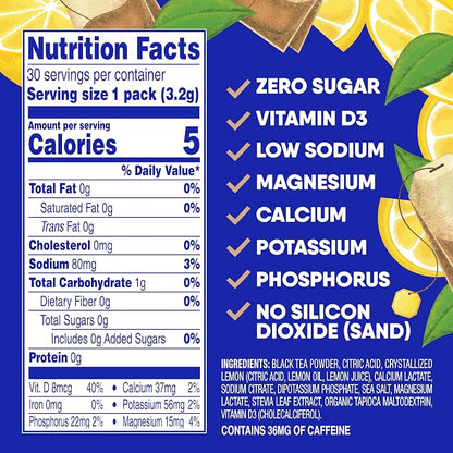 GoHydrate Low Sodium Electrolytes Powder Packets Sugar Free - Image 7
