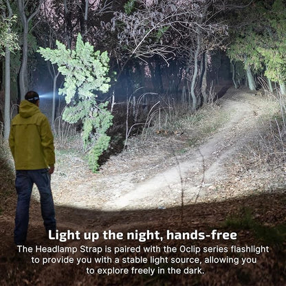 OLIGHT Oclip Series Headlamp Strap, Rotating Light Holder that Supports 160 - Image 3