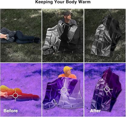 RedSwing Heavy Duty Reflective Survival Space Blanket - Image 5