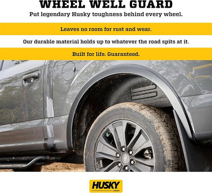 Husky Liners - Rear Wheel Well Guards | 2015-2020 Ford F-150 - Black - Image 2