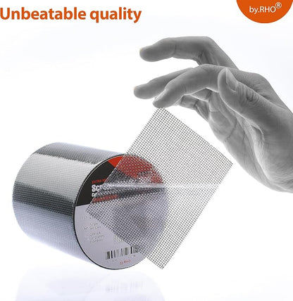 by.RHO Screen Repair Tape, Extra Wide, Adhesive & Waterproof, Fiberglass - Image 6