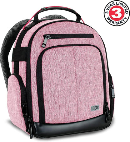 USA Gear Audio Equipment Backpack Fits Audio-Technica System 10, Shure BLX4 - Image 6