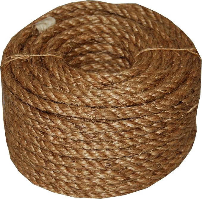 T.W Evans Cordage 26-053 5/8-Inch by 50-Feet 5 Star Manila Rope by T.W+.+Evans+Cordage+Co.