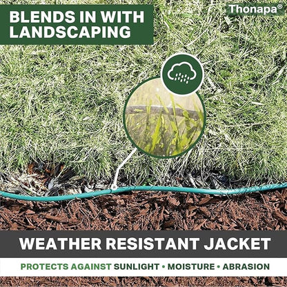 Thonapa2 Pack of 25 ft Green Extension Cord - Image 3