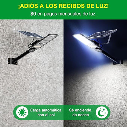 Engrepo Solar Street Lights Outdoor, 15000lm IP67 Waterproof Flood Light - Image 5