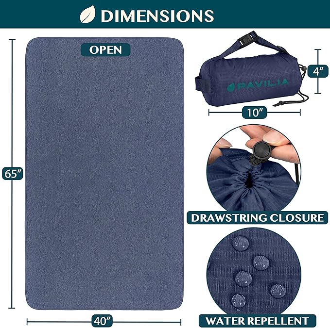 PAVILIA Travel Blanket Airplane Compact - Image 4