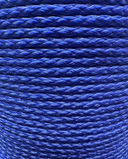 #8 X 1000' Blue Hollow Braid POLYPRO Rope - Image 3