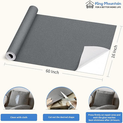 KING MOUNTAIN Canvas Repair Patch 16×60 Inch Self-Adhesive Waterproof Fabric - Image 4