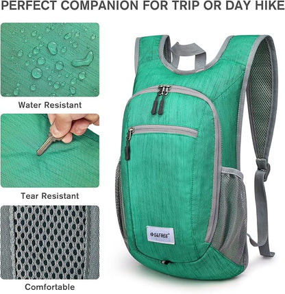 G4Free 10L/15L Hiking Backpack Lightweight Packable Hiking Daypack Small Travel - Image 5
