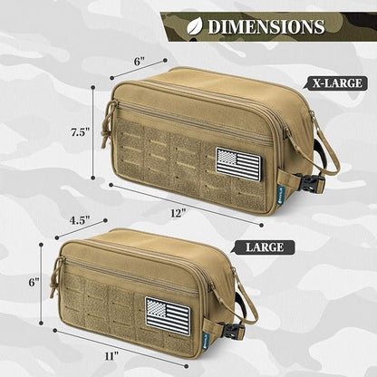 PAVILIA Extra Large Tactical Toiletry Bag - Image 6