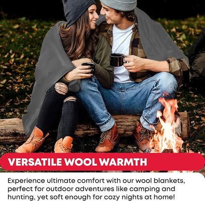 Ever Ready First Aid Military Wool Blanket - Image 4