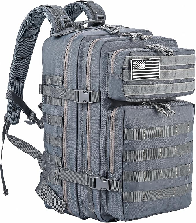 LHI Military Tactical Backpack for Men and Women 45L Army 3 Days Assault Pack - Image 4