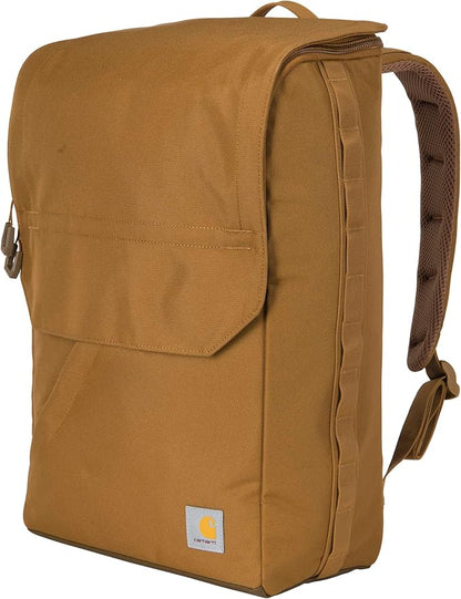 Carhartt 21L Top-Load Backpack, Durable Water Resistant Coated Canvas Base W/ by Carhartt