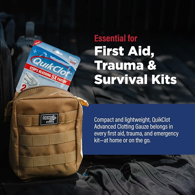 Adventure Medical Kits QuikClot Advanced Clotting Gauze - Image 7